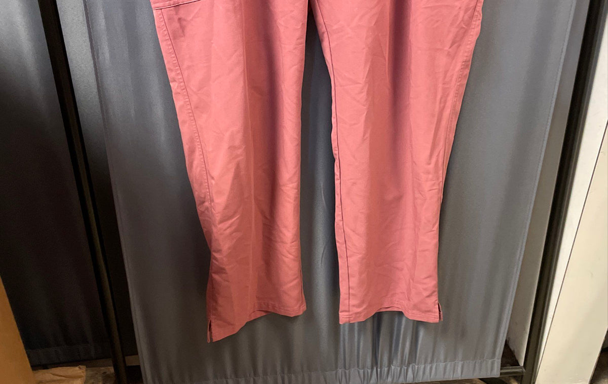 Figs Women's Scrub Set Brick Catarina V-Neck Top 5XL Cargo Pants 5XLT