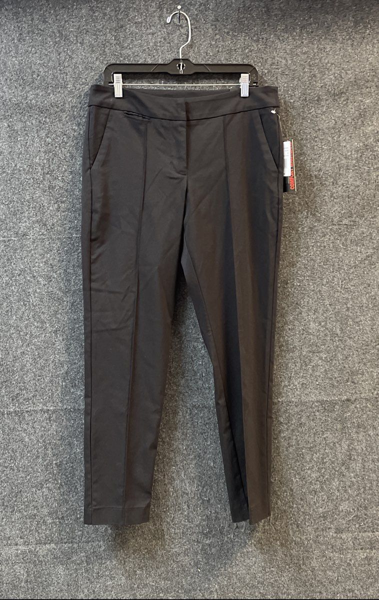 Briggs Women's Black Comfort Waistband Stretch Ankle Dress Pants Size 12 NWT