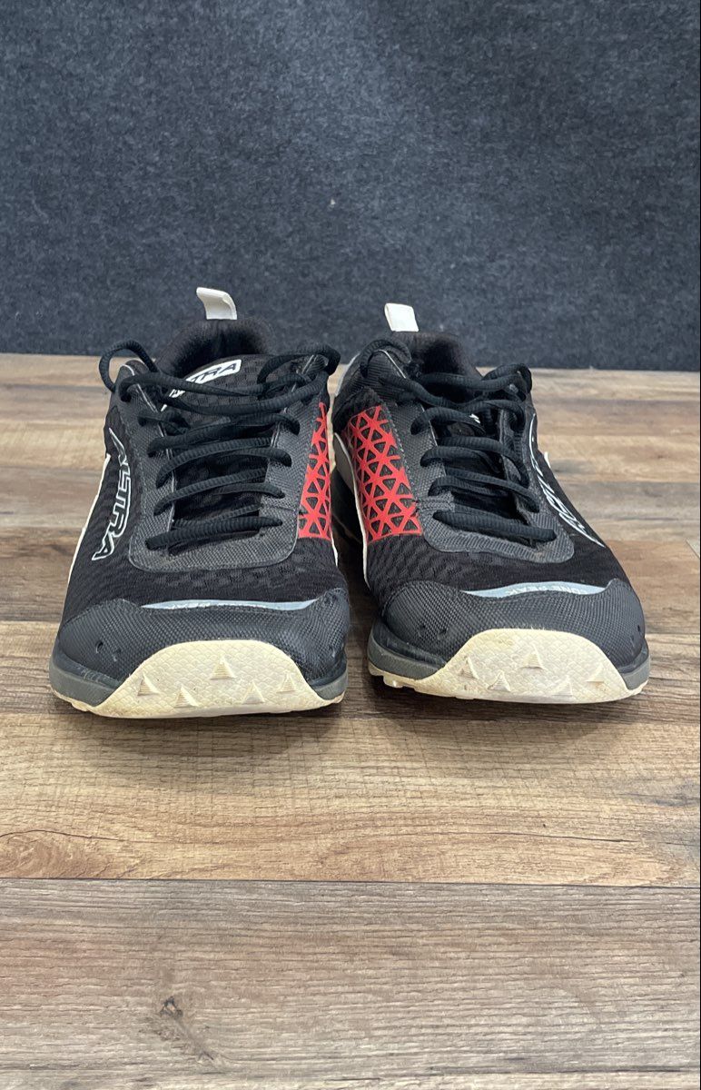Altra Lone Peak 2.0 Black Red Trail Running Shoes Men's Size 13