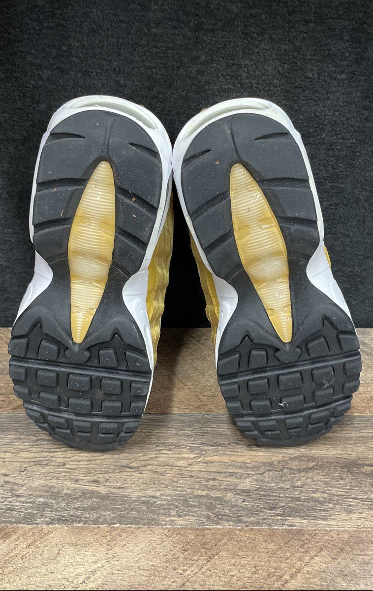 Nike Air Max 95 LX Wheat Gold Black Women's Sneakers AA1103-700 Size 8