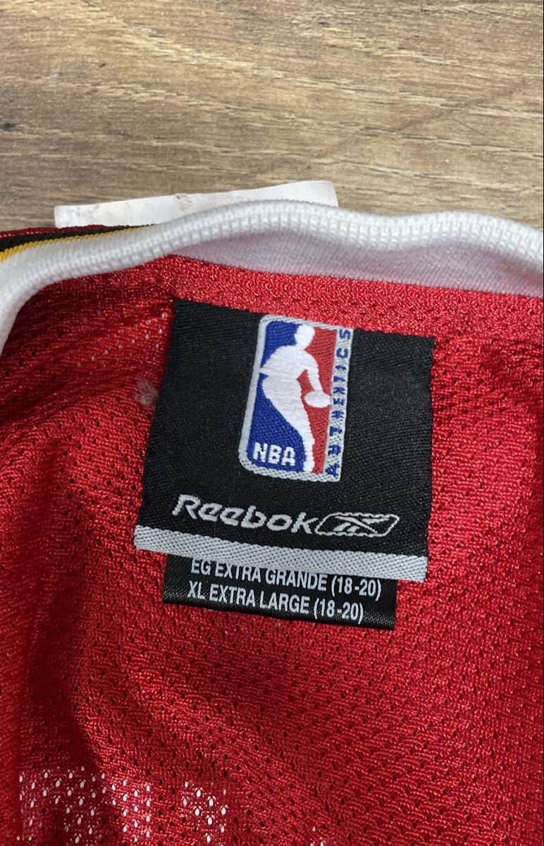 Vintage 2000s Atlanta Hawks Josh Smith #5 NBA Jersey Reebok Youth Sz XL