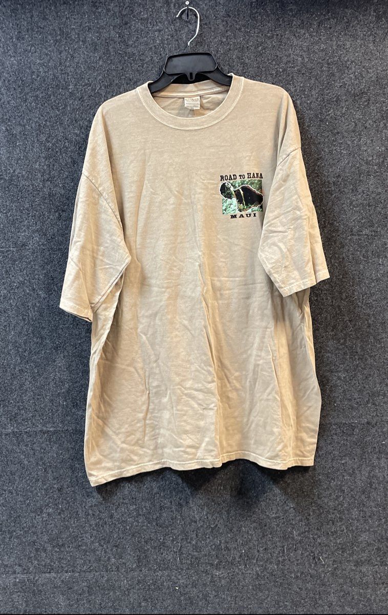 Crazy Shirts Road to Hana Maui Kona Coffee Dyed Graphic T-Shirt NWT Sz XXL