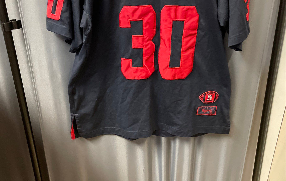 Colosseum Men's Howard University Football Jersey Navy Red Vintage 90s Sz XXL