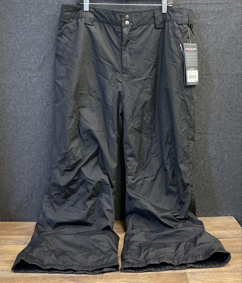 Zeroxposur Women's Black Fleece Lined Insulated Snow Pants Sz 2X NWT