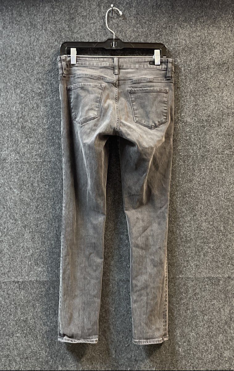 Kut From The Kloth Women's Catherine Boyfriend Jeans Black Distressed Sz 2