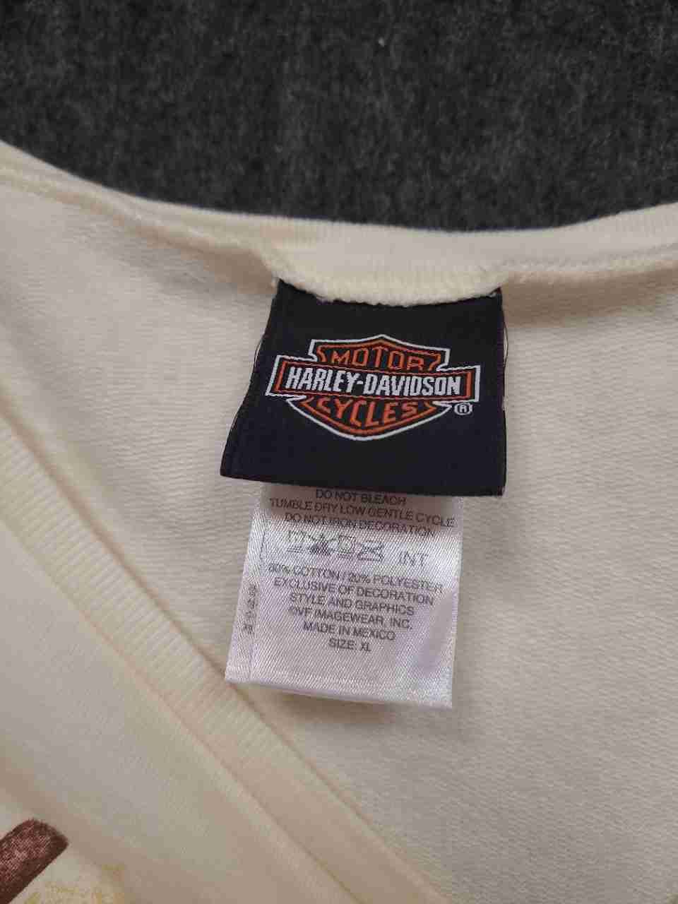Harley-Davidson Cherokee NC Dealer Ombre Graphic Sweatshirt Sz XL