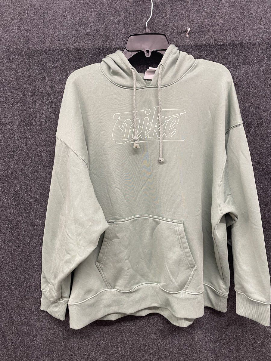 Nike Men's Therma-FIT Fleece Pullover Training Hoodie Sage Green Sz XL