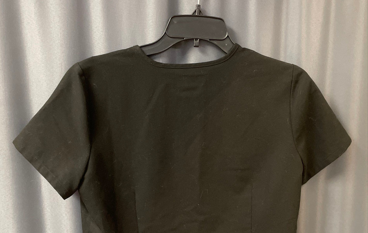 Figs Women's Catarina One-Pocket Scrub Top Black Size XS