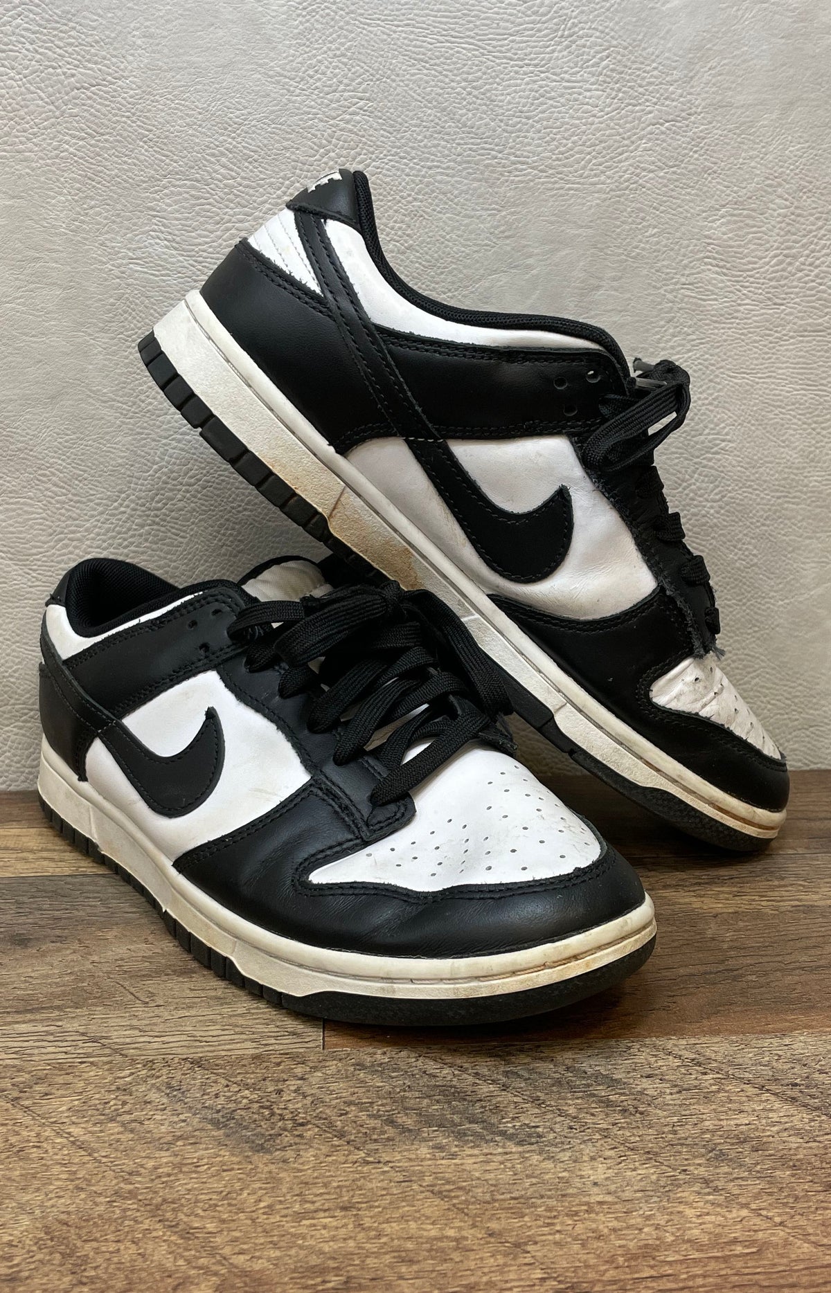 Nike Dunk Low Retro White Black Panda Men's Sneakers Size 8.5