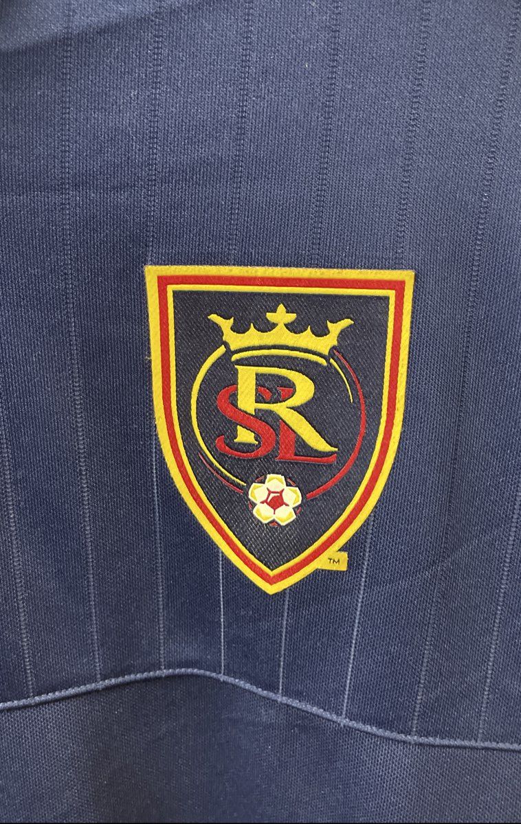 Adidas Men's Real Salt Lake MLS Blue Climacool Pullover Training Top Sz 2XL