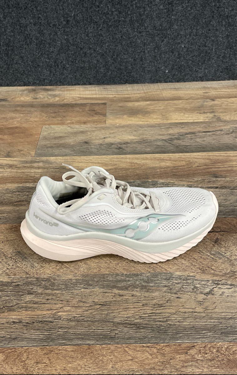 Saucony Kinvara 13 White Pink Mint Women's Running Shoes Size 7