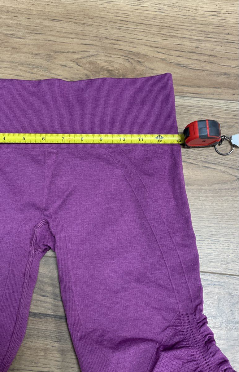 Lululemon Women's In The Flow Crop Legging Magenta Size M