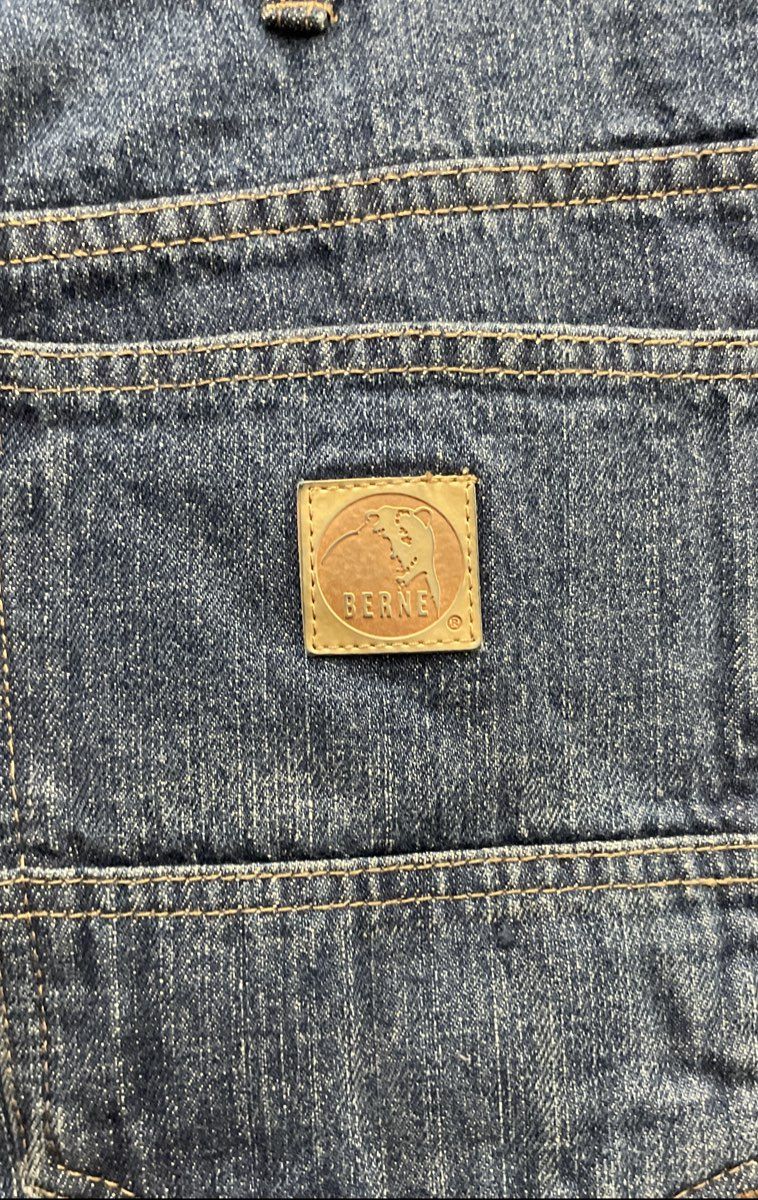 Berne Men's Blue Denim Carpenter Jeans Multi Pocket NWT Sz 36x29 P929VBW