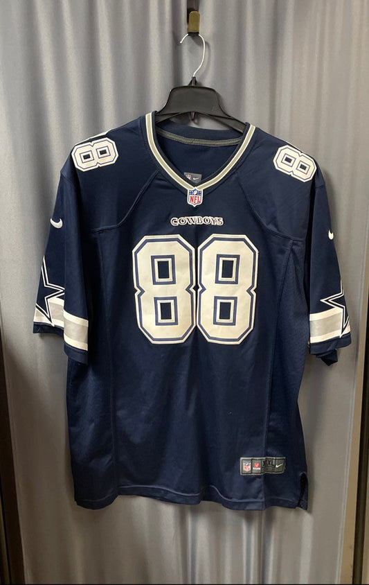 Nike Men's Dallas Cowboys Dez Bryant 88 Football Jersey Navy Blue Sz 3XL