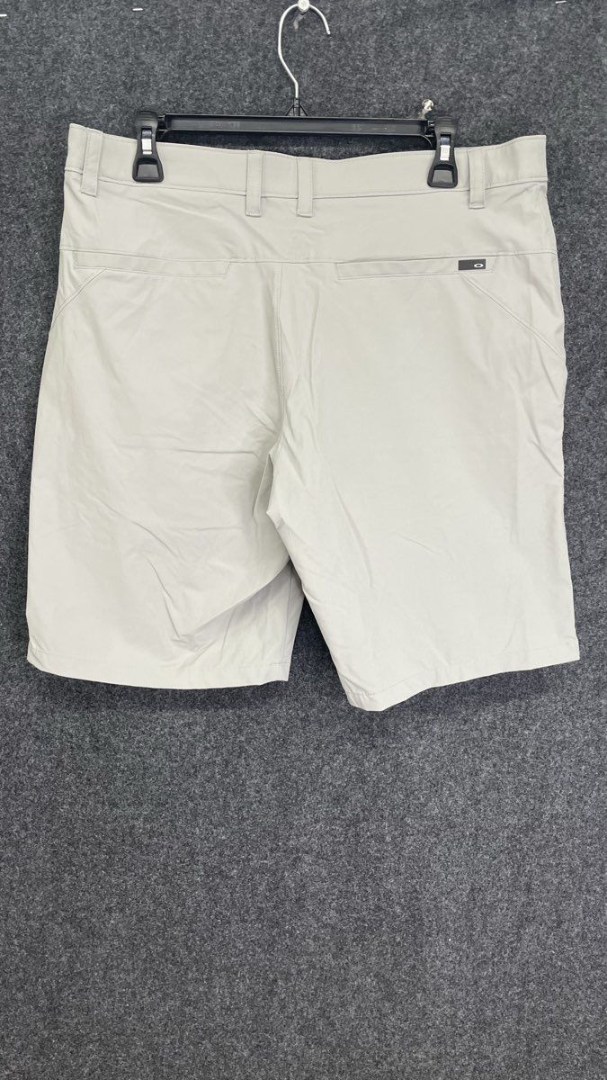 Oakley Men's Take Pro Golf Shorts Gray Nylon Stretch Technical Sz 36