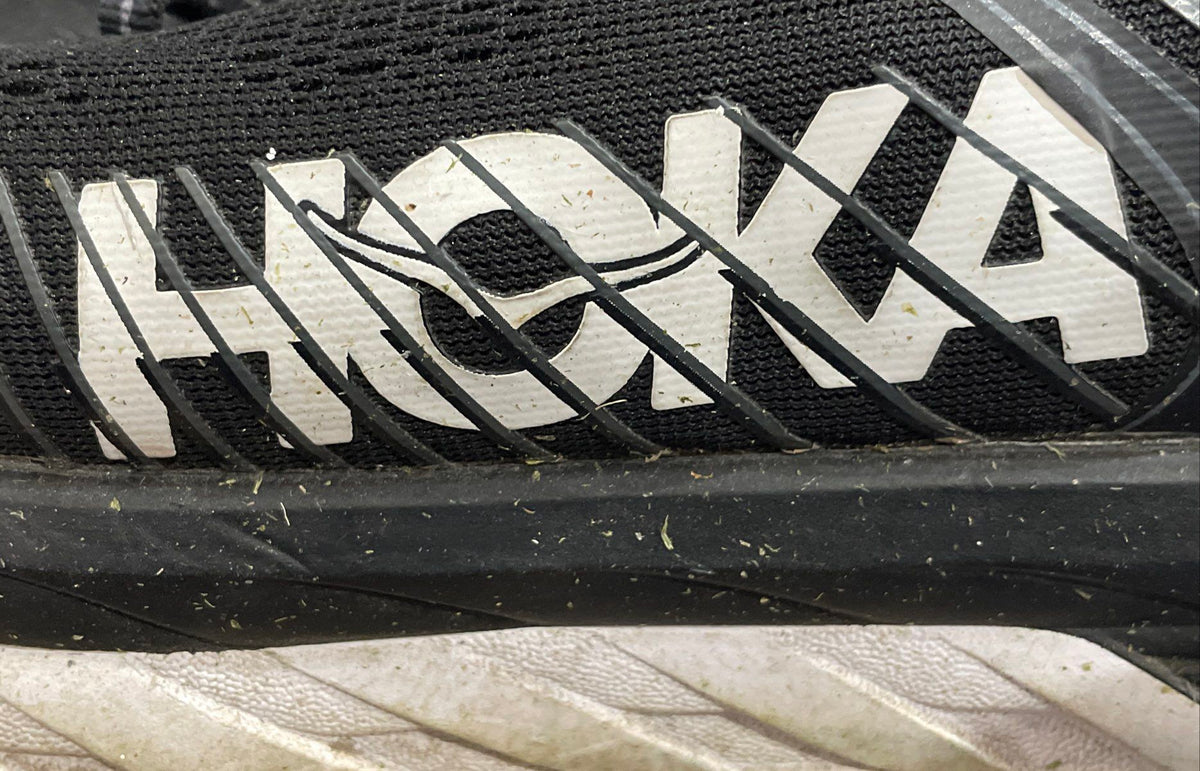 Hoka Bondi 7 Black White Men's Road Running Shoes Size 10D