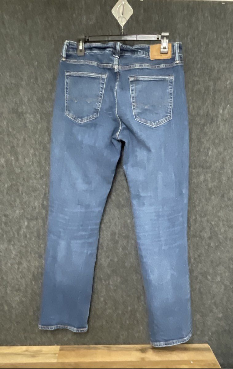 American Eagle Men's Original Bootcut Jeans Blue Denim Medium Wash Sz 32x34