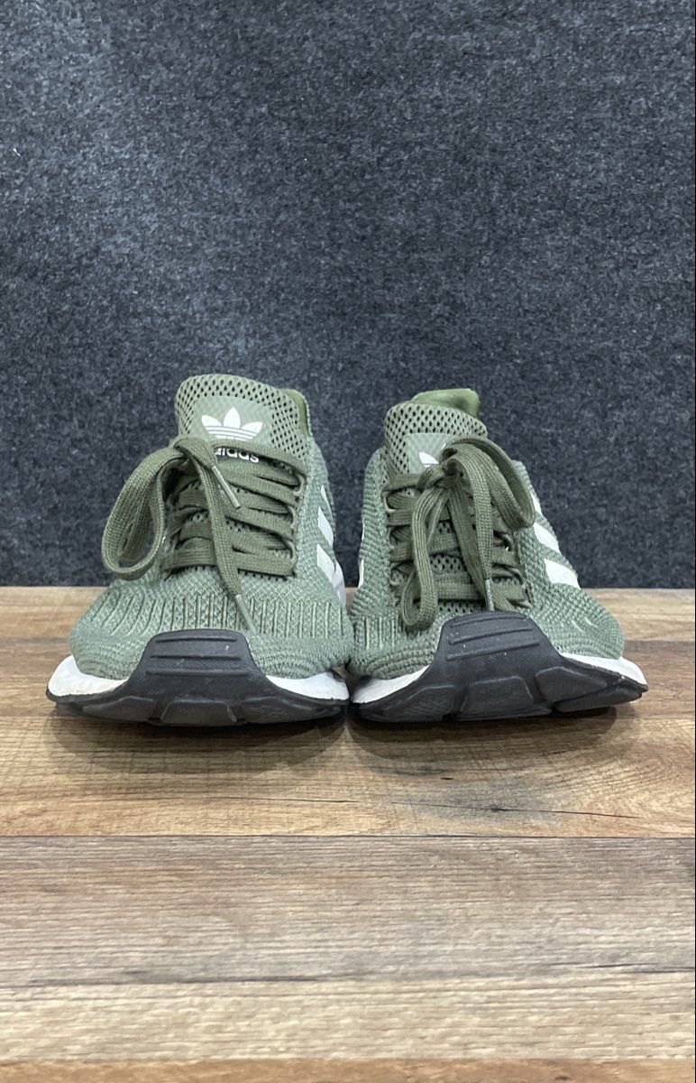 Adidas Swift Run Trace Cargo Olive Green Men's Sneakers Size 8