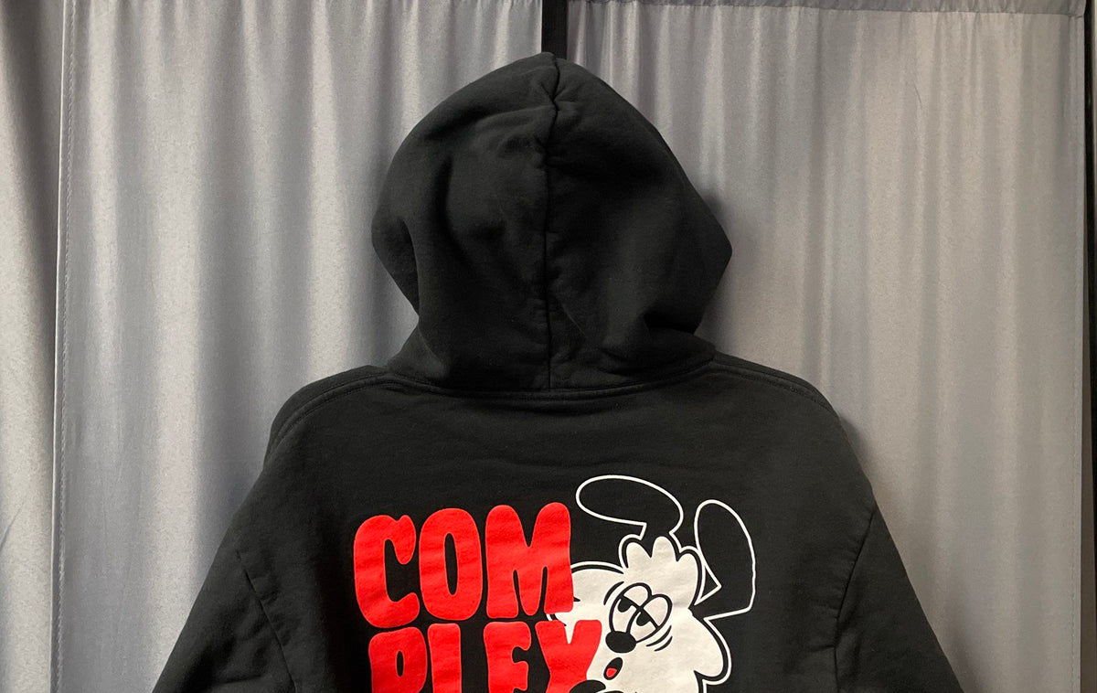 ComplexCon Men's Black Pullover Graphic Hoodie Long Beach 2022 Sz S