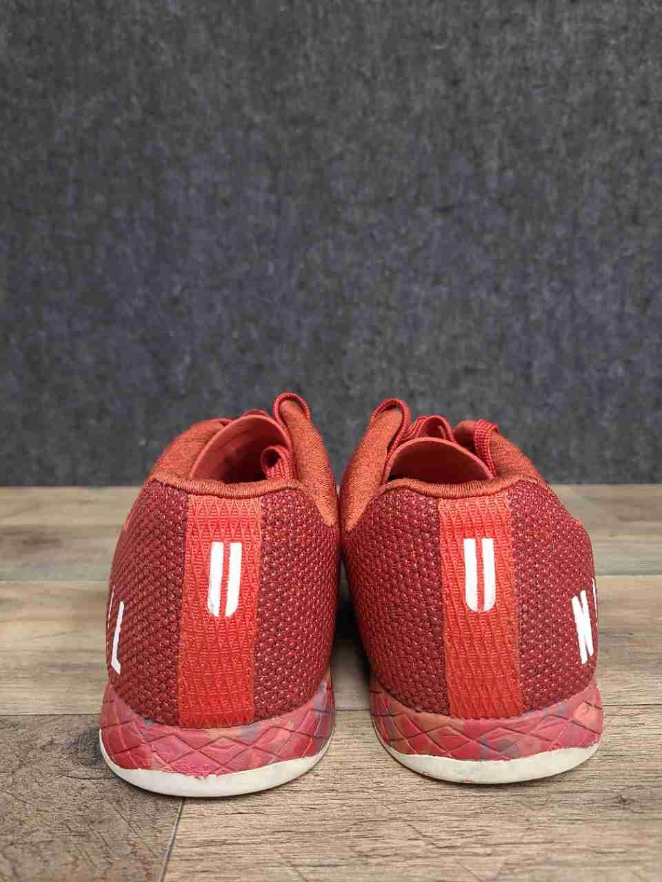 NOBULL SuperFabric Red Crossfit Training Shoes Women's 8.5 Men's 7