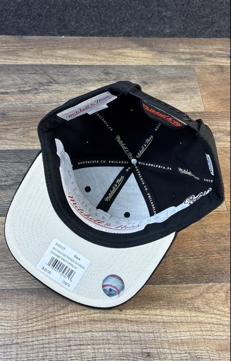 Mitchell & Ness Atlanta Braves 30th Season Snapback Hat OSFA