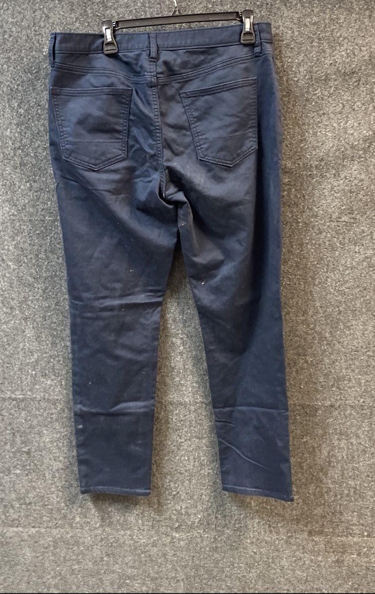 Banana Republic Men's Navy Blue Athletic Fit Travel Jean Pants Sz 34x32