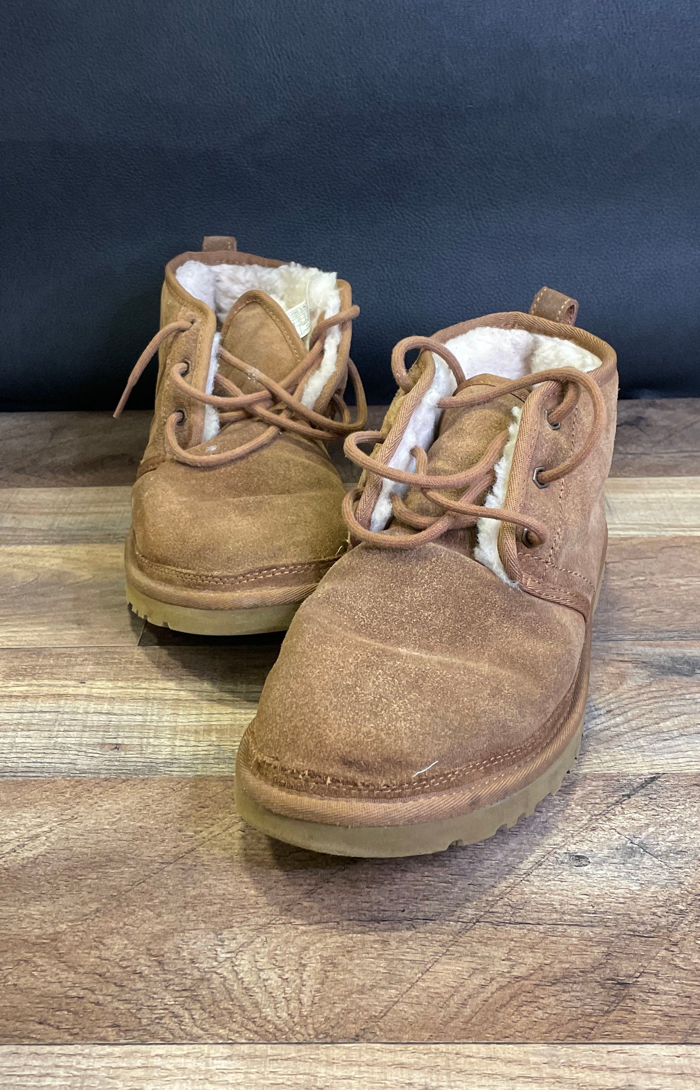 UGG Neumel 3236 Chestnut Suede Chukka Boots Men's Size 11