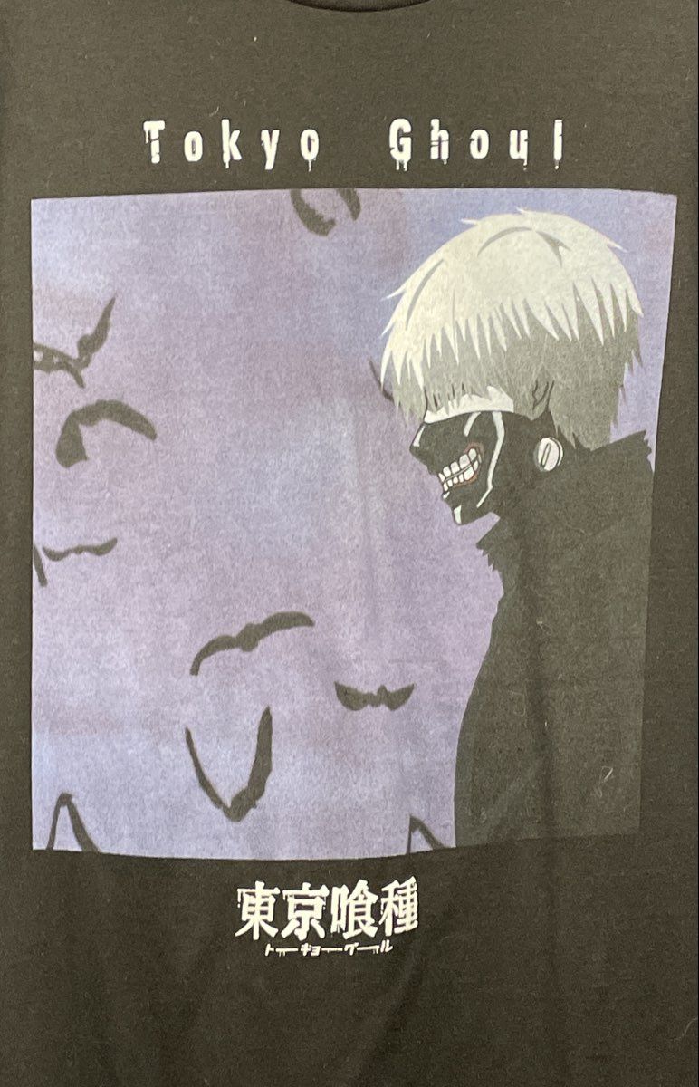 Funimation Tokyo Ghoul Men's Black Anime Graphic T-Shirts Ken Kaneki Lot 2 Sz L