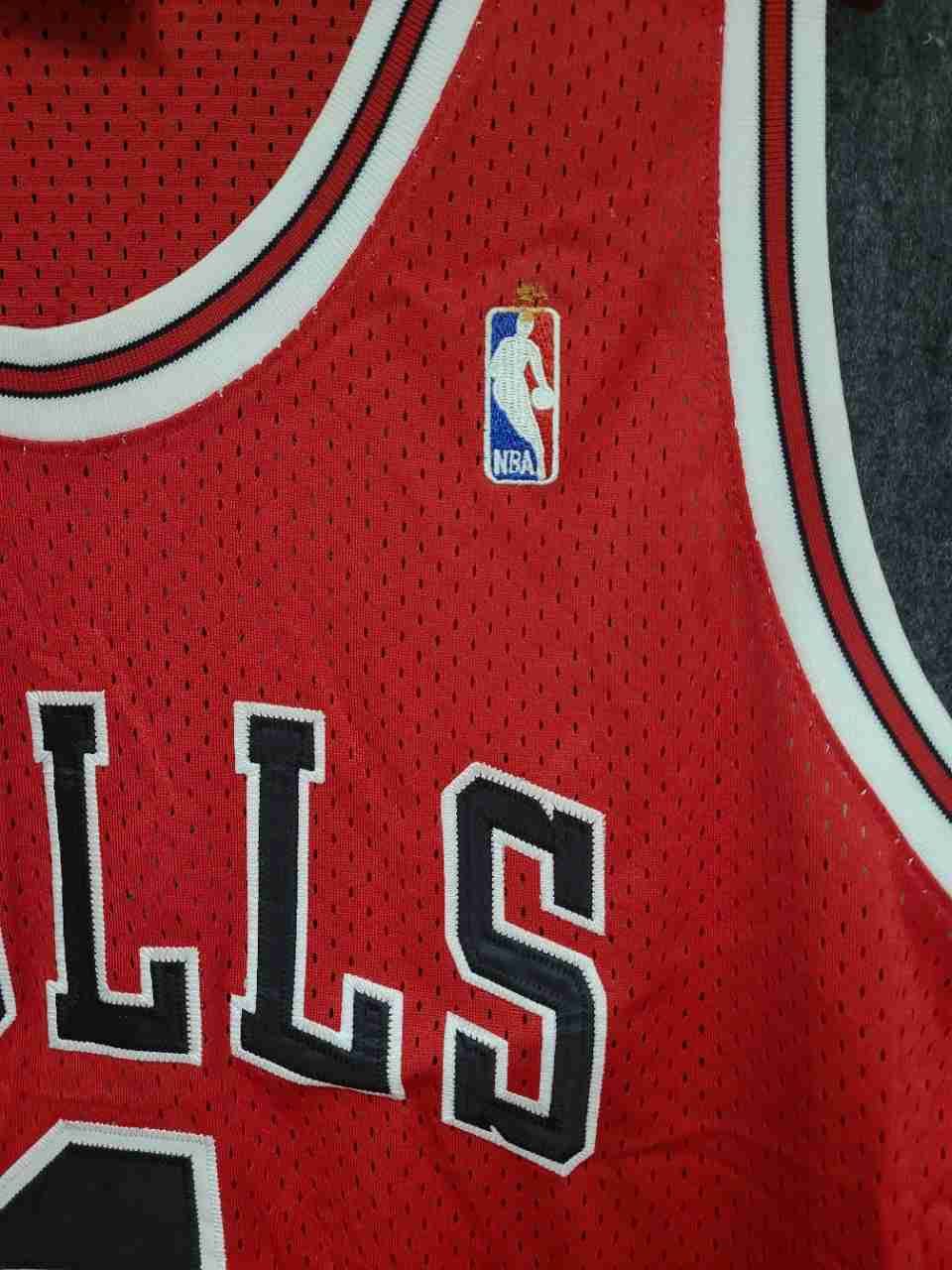 Mitchell & Ness Derrick Rose Chicago Bulls Jersey Red Hardwood Classics Sz 52