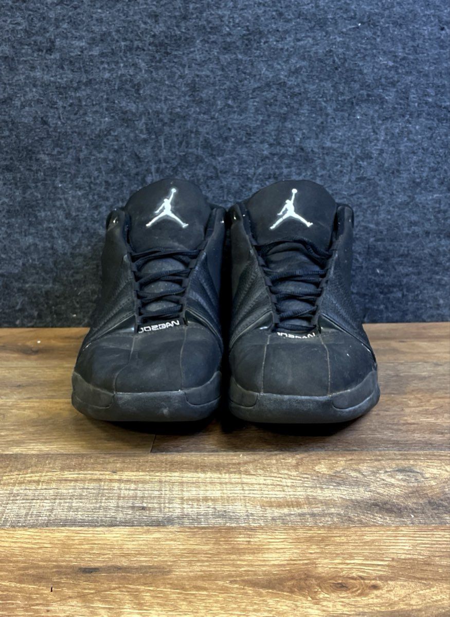 Nike Jordan Big Fund Black Metallic Silver Basketball Shoes Men's Size 14