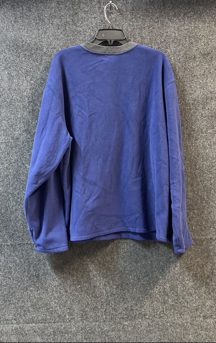 Vintage 90s Disney Store Men's Tigger Blue Fleece Crewneck Sweatshirt Sz XL