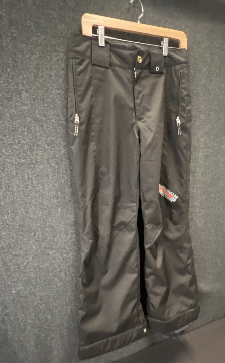 Burton Youth Dryride Insulated Snow Pants Black Snowboard Ski Sz XL 14/16