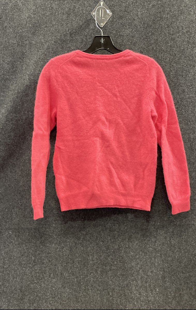 Charter Club Women's Pink 100% Cashmere Luxury Crewneck Sweater Sz M