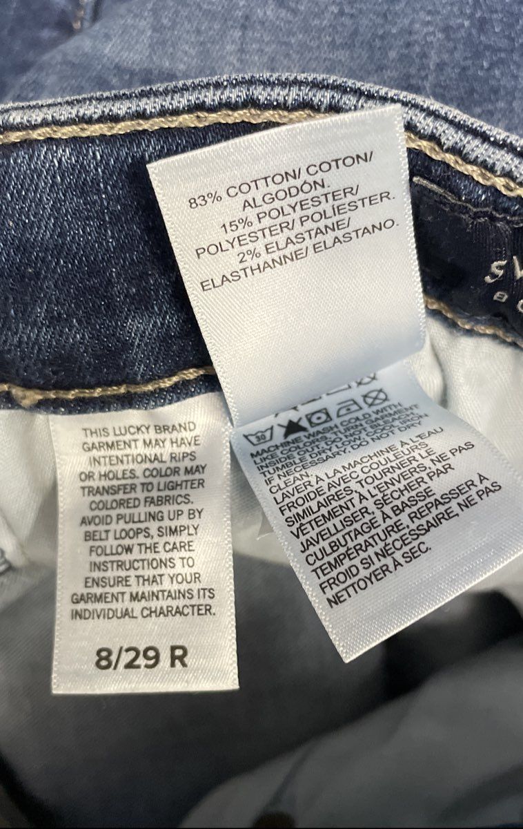 Lucky Brand Women's Blue Sweet Boot Medium Wash Bootcut Jeans Sz 8 / 29 Regular