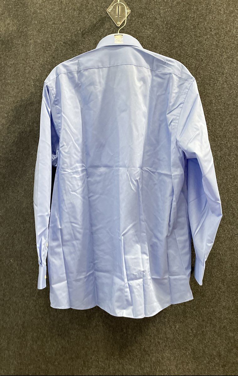 Van Heusen Men's Periwinkle Flex Collar Regular Fit Dress Shirt 16 32/33 NWT