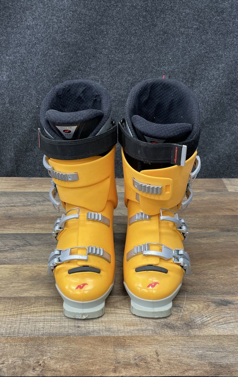 Nordica W5.1 Mens Ski Boots Size 27.5 Flex 70 Orange Gray Made in Italy