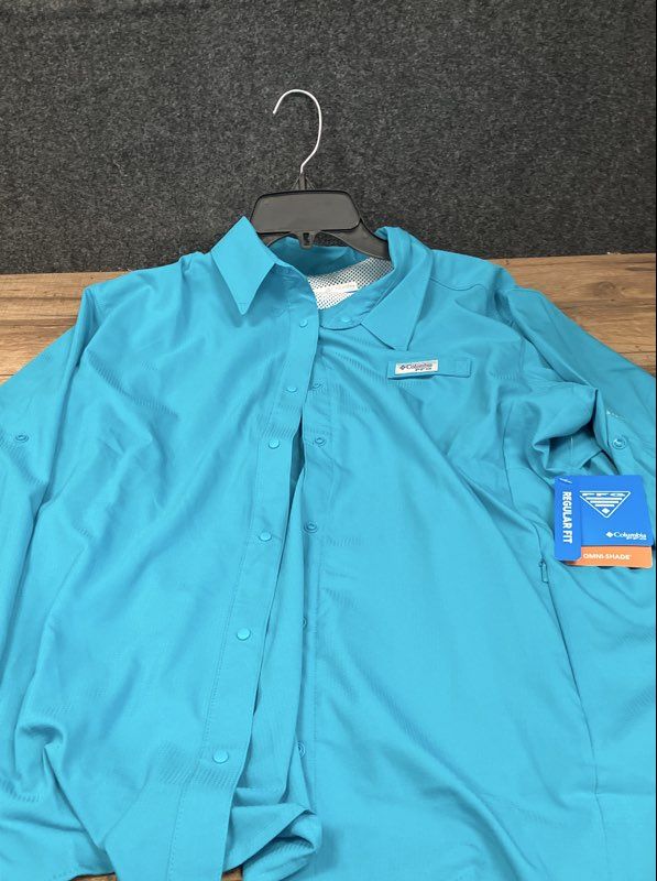 Columbia Women's Aqua Tamiami II PFG Vented L/S Fishing Shirt Sz XXL NWT