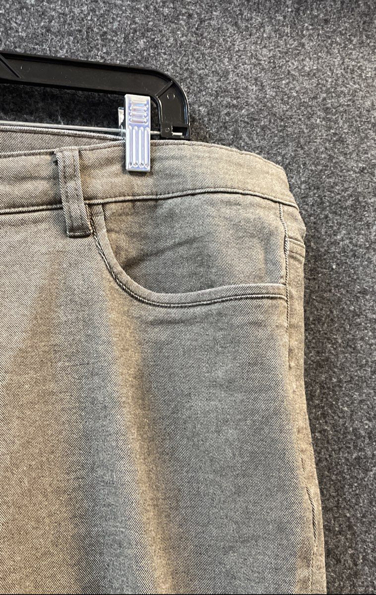 English Laundry Men's Olive Green Stretch 5-Pocket Cotton Blend Pants Sz 38x30