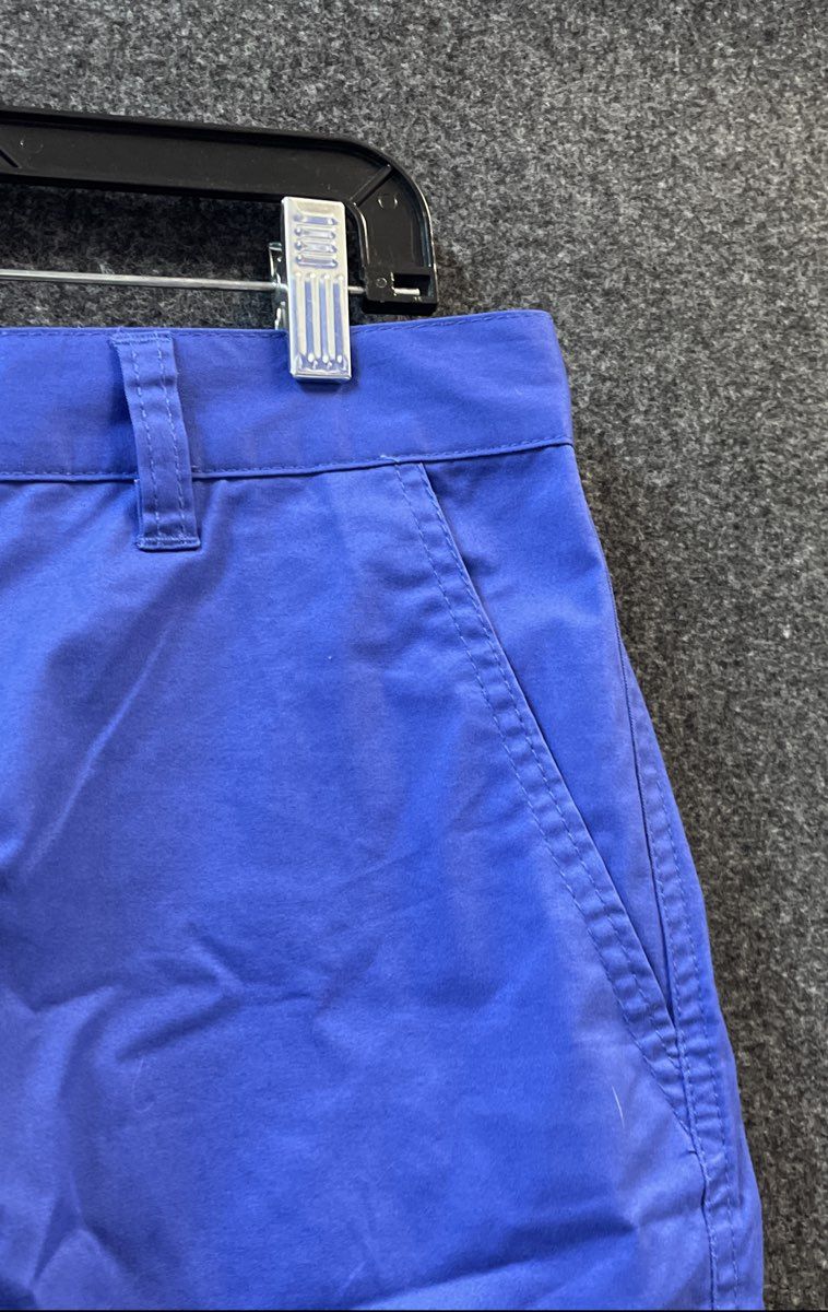 Blu Rock Men's Blue Cargo Shorts Stretch Cotton Sz 34 NWT