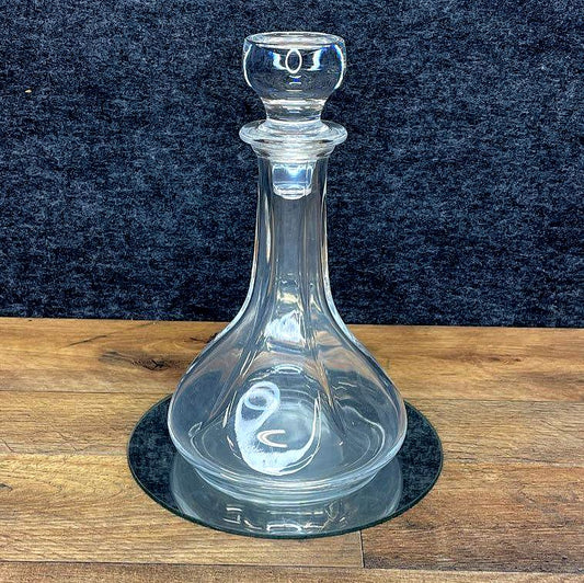 Cristal France, Genuine 24% Lead Crystal Decater w/ Stopper