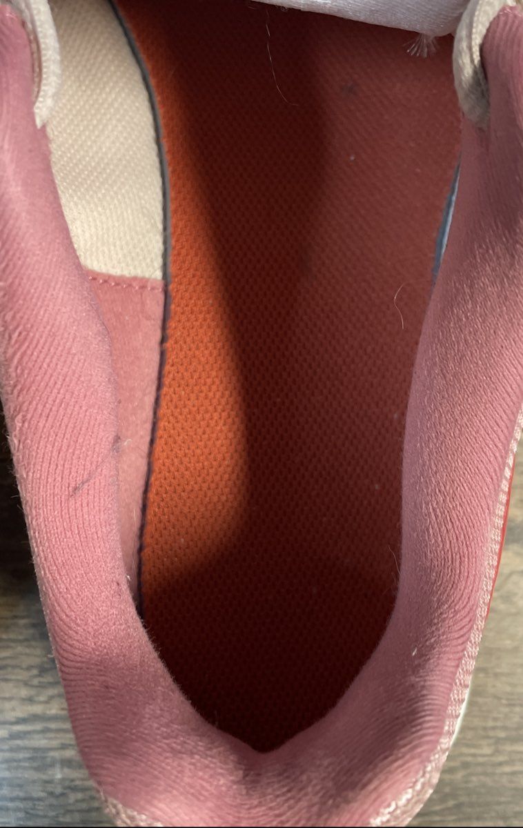 Nike Revolution 6 Next Nature Soft Pink White Red Women's Running Shoes Size 9.5