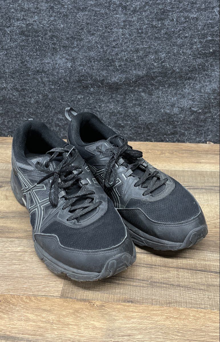 Asics Gel-Venture 8 Triple Black Trail Running Sneakers Men's Size 11