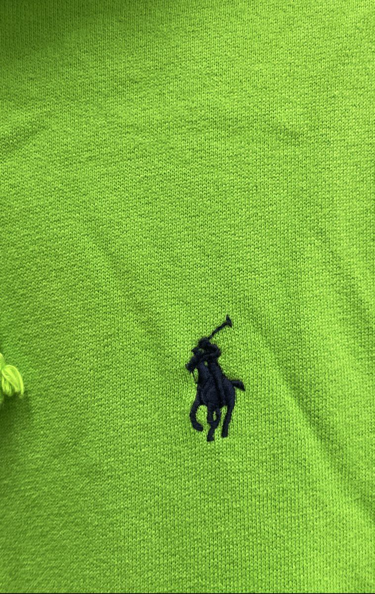 Polo Ralph Lauren Men's Performance Fleece Pullover Hoodie Lime Green Size M