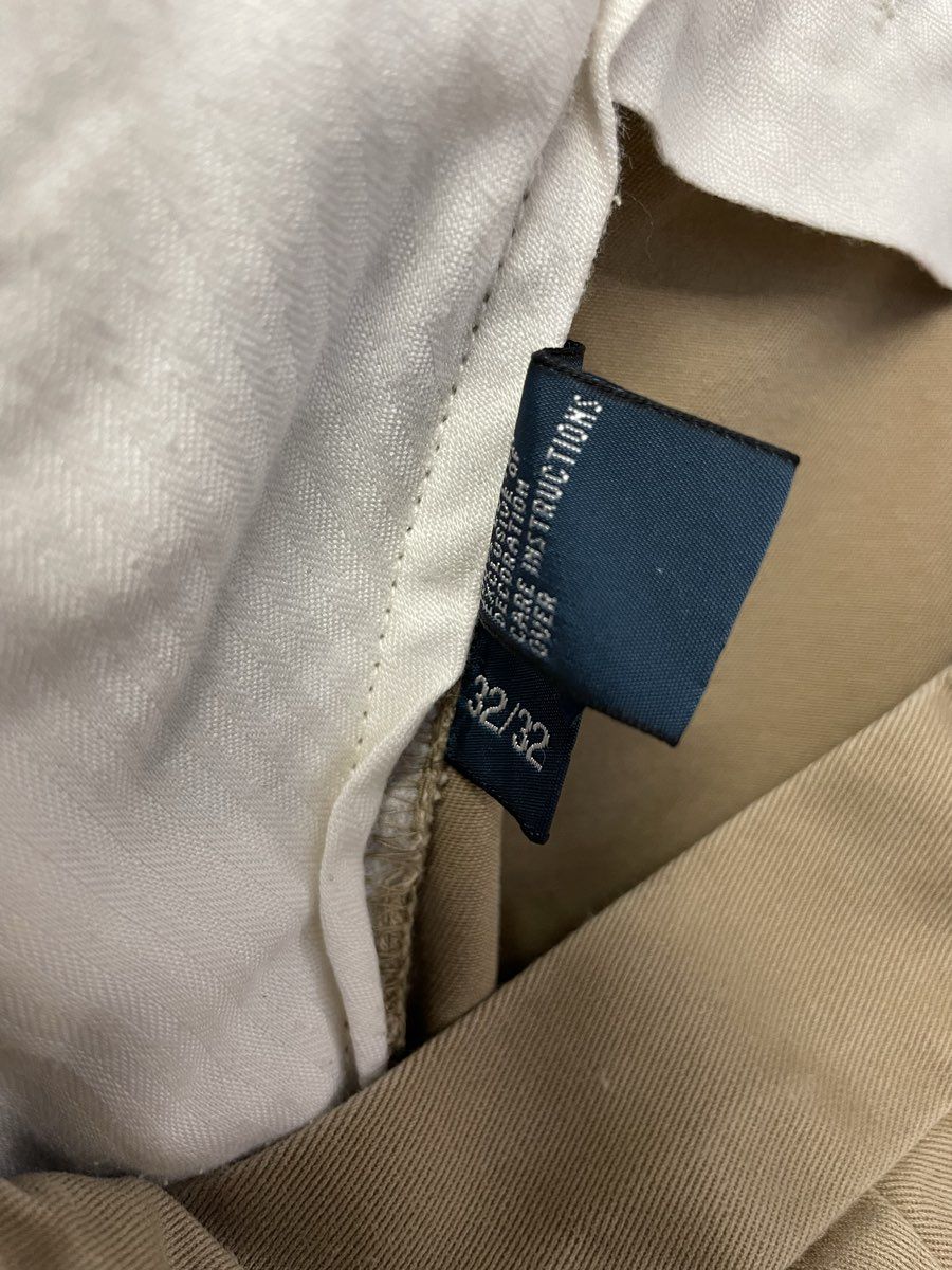 Polo Ralph Lauren Men's Tan Straight Leg Chino Khakis Pants Sz 32x32