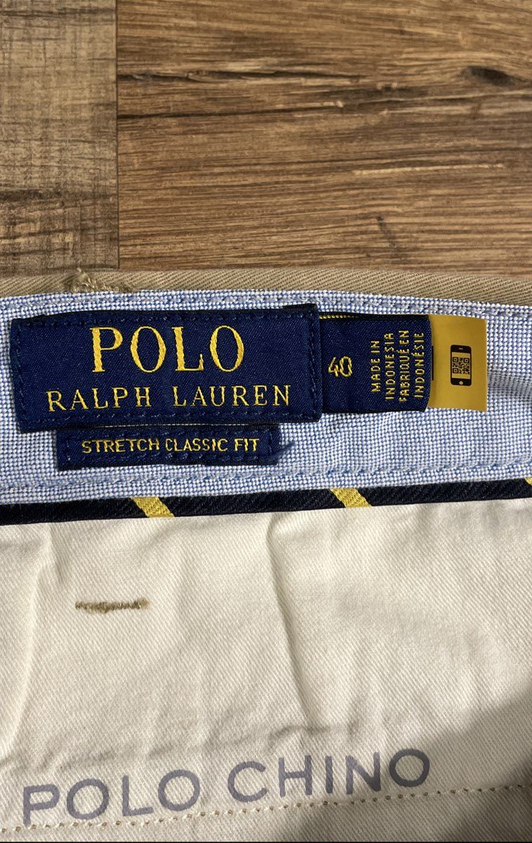 Polo Ralph Lauren Men's Khaki Stretch Classic Fit Chino Shorts Sz 40