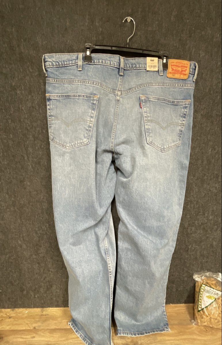 Levi's Men's 550 Relaxed Big & Tall Blue Stretch Jeans Sz 44x32 NWT