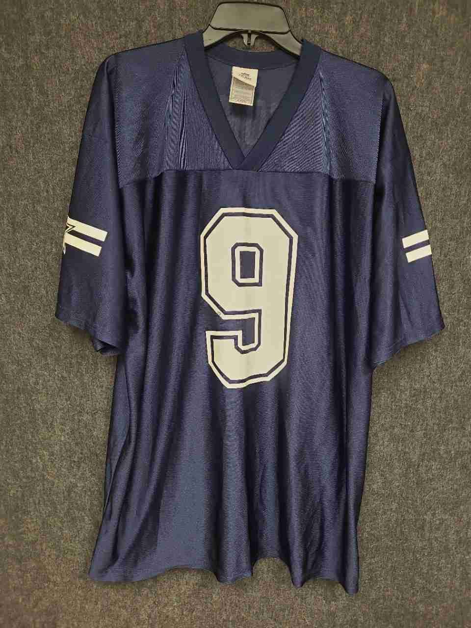 NFL Team Apparel Men's Navy Dallas Cowboys Tony Romo #9 Football Jersey Sz XL