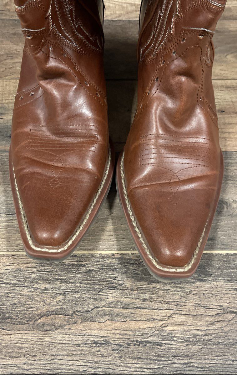 Nomad Trigger Brown Western Cowboy Boots Women's Size 8