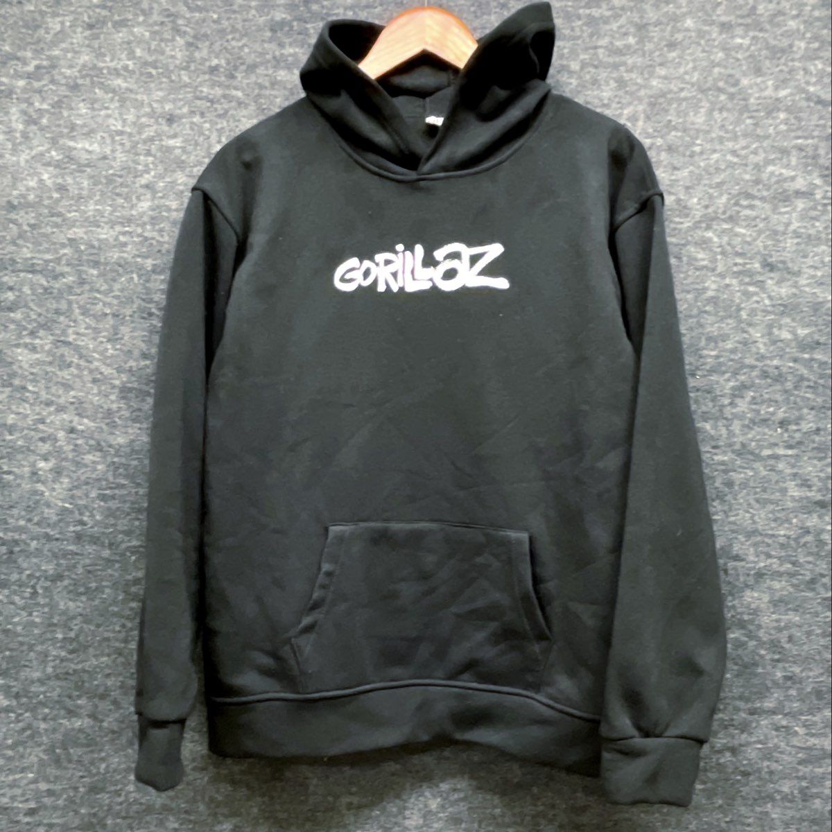 Gorillaz The Now Now North America Tour 2018 Hoodie Black Graphic Pullover Sz M