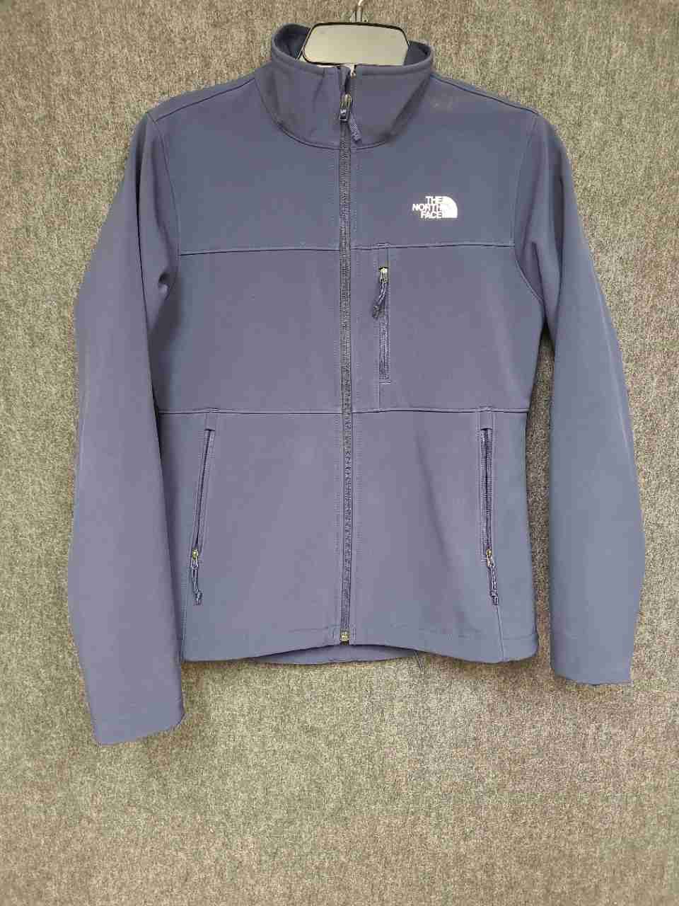 The North Face Women's Apex Bionic Softshell Jacket Purple Full Zip Sz S
